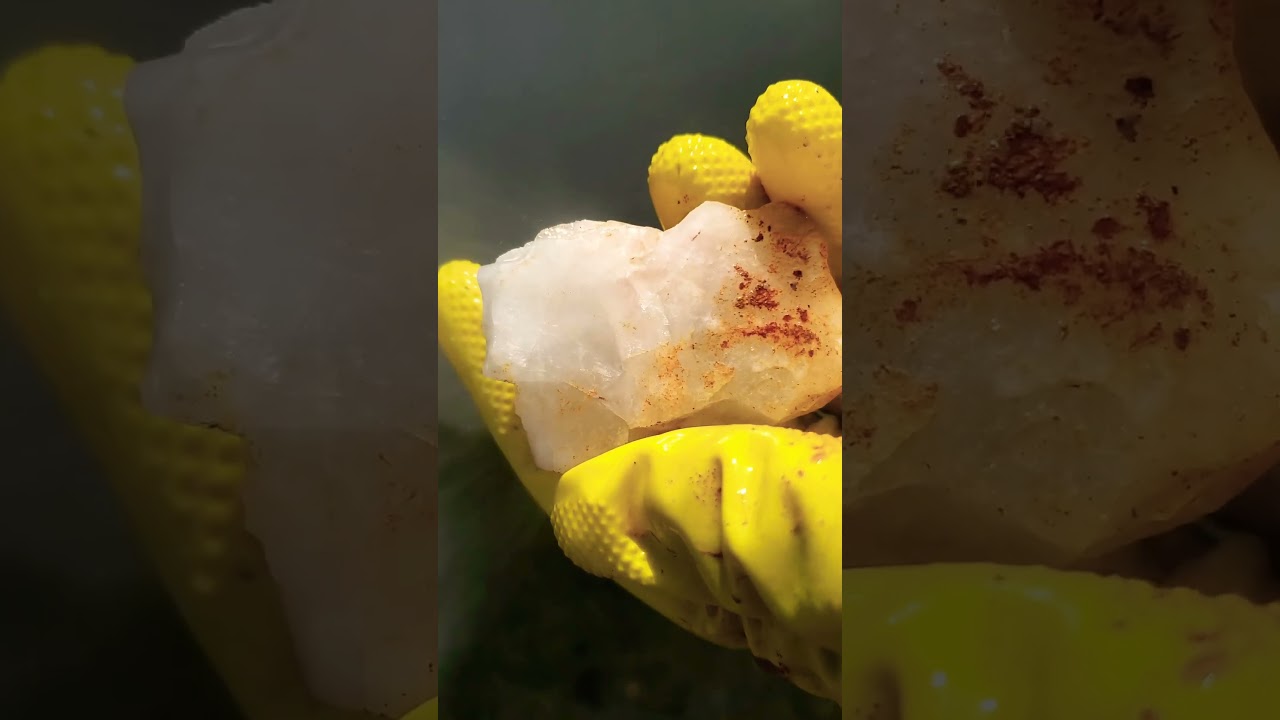 Perfect quartz crystal cleaning!