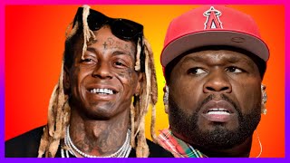 50 CENT \& LIL WAYNE TRASH TALK EACH OTHER AT THE NBA ALL-STAR CELEBRITY GAME