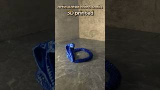3D Printed「Articulated cobra snake」