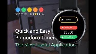 [Galaxy Watch] Pomodoro Timer screenshot 5