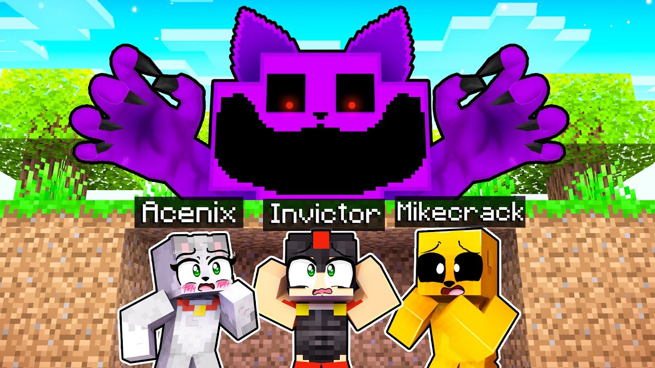 ¡Nos ESCONDEMOS de CATNAP en MINECRAFT! 🤣😨 ESCONDITE EXTREMO INVICTOR ...