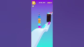 Stack Rider Gameplay (ios/android) Walkthrough #shorts Level #243