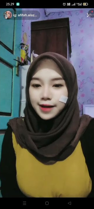 Afifah live tiktok part 6
