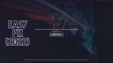 How to fix the Valorant error code Val 19 (2022!!!)