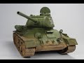 Airfix / Academy 1/35 T34/85 no 112 Factory, Full Build, Tank Model Step By Step, Part 2