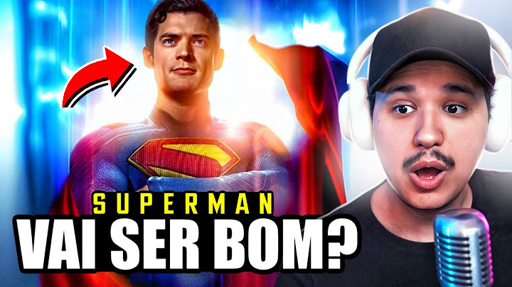 Reagindo ao novo TRAILER de SUPERMAN!