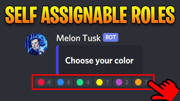 Zelftoewijsbare rollen voor YAGPDB Bot