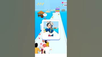 Makeover Run All Levels Android,ios gameplay walkthrough #MakeoverRun#short