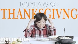 Kids Try 100 Years Of Thanksgiving Dishes