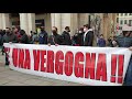 Genova - Si allarga la protesta dei ristoratori (22.02.21)