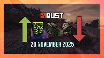 Rust New Skins | 20 November 2025 Price Speculation & In-Game Previews