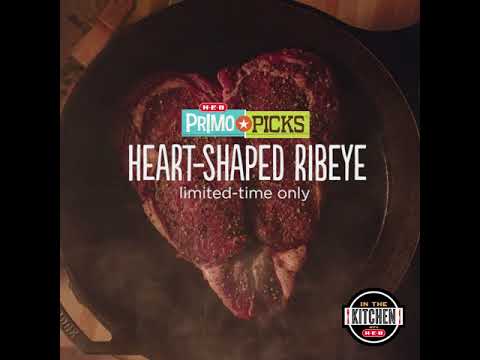 grocery store near me Dinner to Love: Heart-Shaped Ribeye Steak