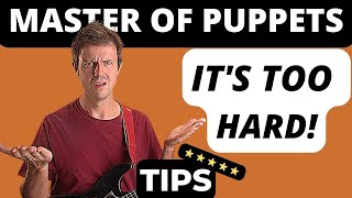 Master Metallica - The ONE Reason You Can't Play It. Easy Master Of Puppets Guitar Lesson