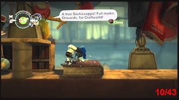 LittleBigPlanet 2 - Rookie Test - Prize Bubble Locations + Acing the Level