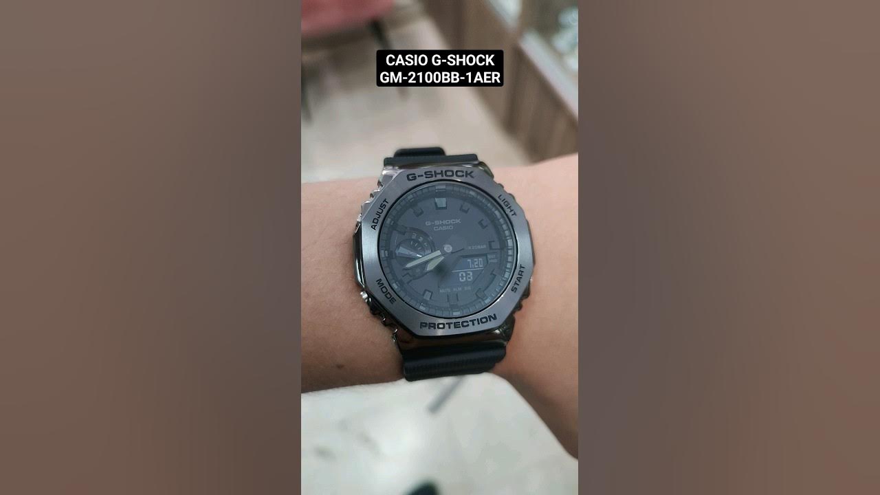 CASIO G-SHOCK GM-2100BB-1AER #watch #casio #gshock #newcasio - YouTube