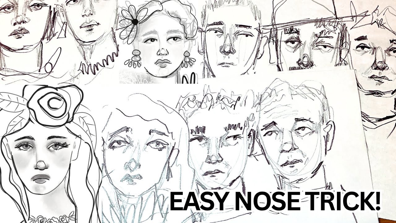 Draw a Nose Like This & You’ll Never Forget It