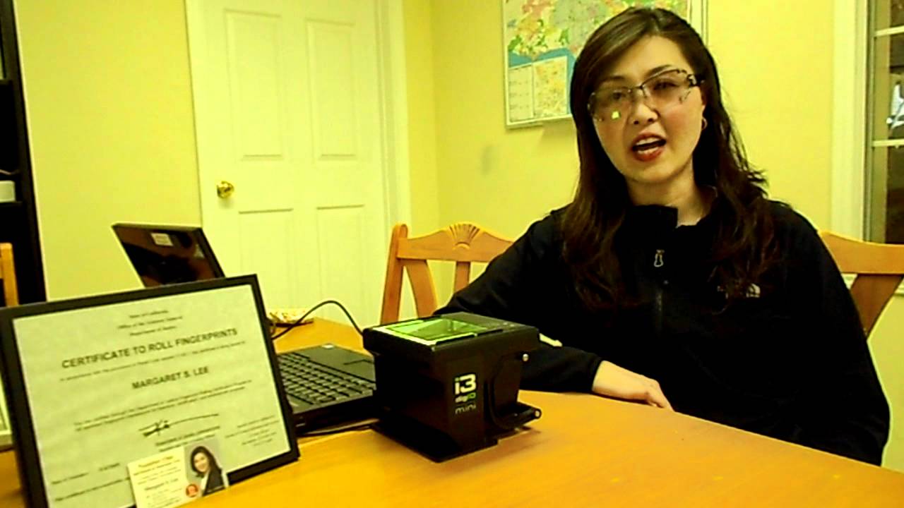 Finger Print Live Scan in Los Angeles, Korea Town