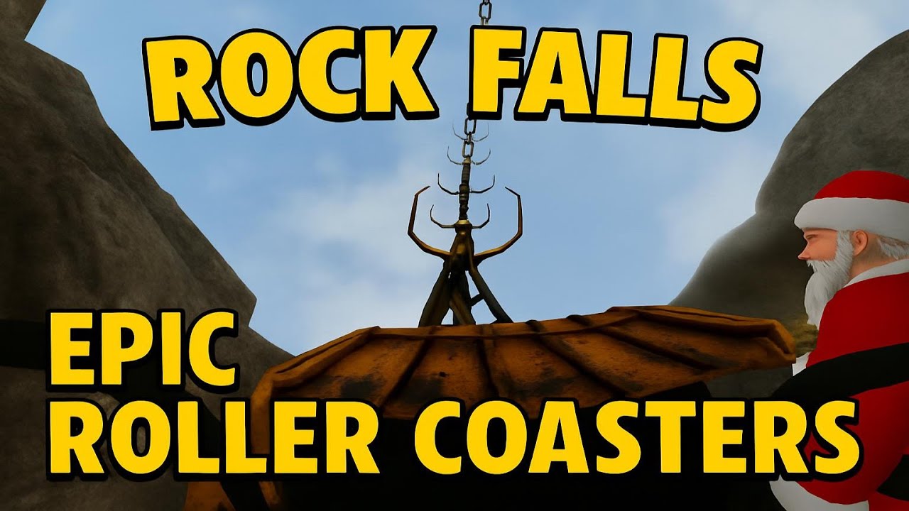 Video miniature for ROCK FALLS: Klippefald og Piratskatte i 360° VR | Epic Roller Coasters"