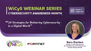 WiCyS Fortinet Networking Fundamentals Bootcamp Launch Webinar