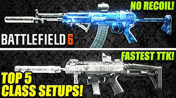 Battlefield 6: New Top 5 Meta Loadouts To Use After Update! (BF6 Best Guns)