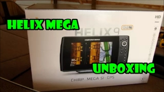 Humminbird Helix 9 Mega G2N Unboxing