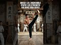 The Human Statue: Bruce Lee’s Incredible Static Leg Strength
