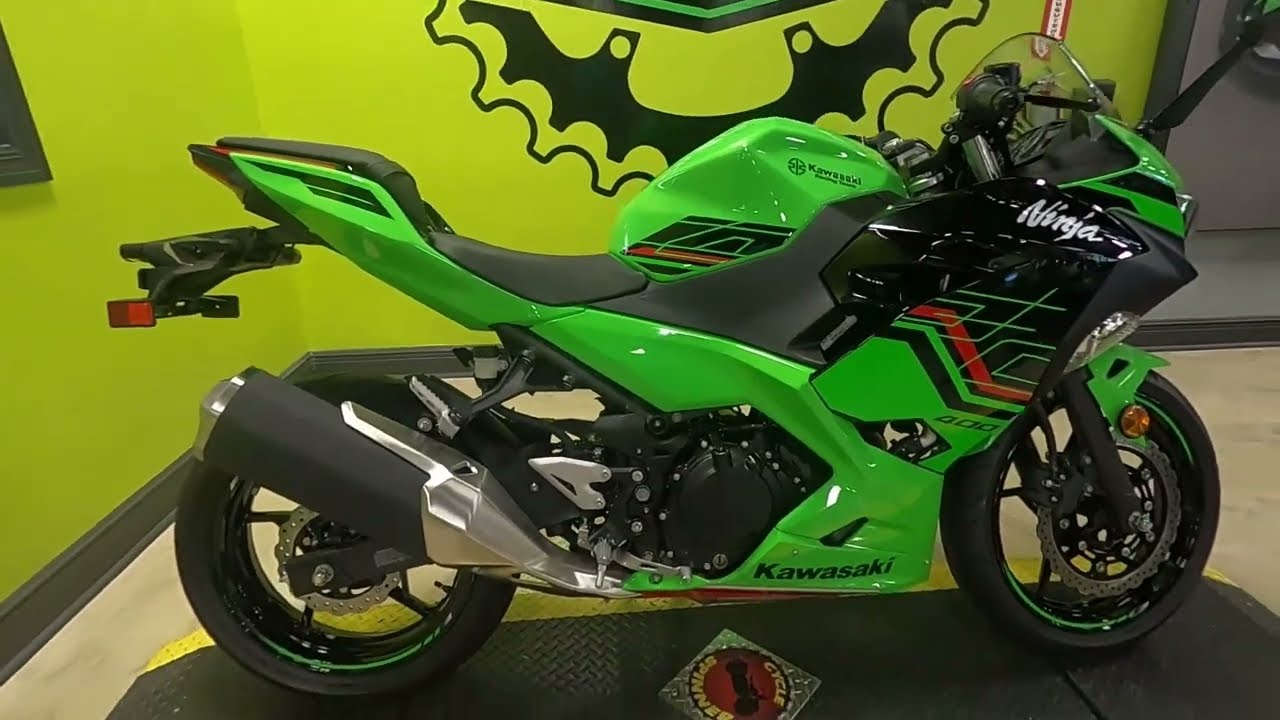 New Green 2023 KAWASAKI NINJA 400 KRT EDITION Motorcycle For Sale