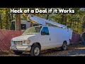 A bucket van for only 1500 what could possibly go wrong