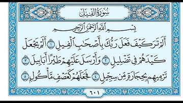 سوره الفيل مكرره ٣٠ مره // ماهر المعيقلي