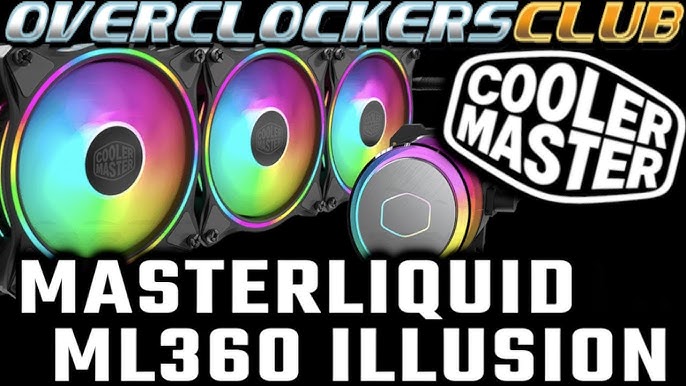 Cooler Master MasterLiquid ML360 ILLUSION, Watercooling Noir