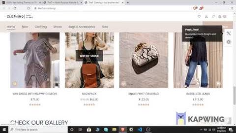 The7 Theme as a Clothing Store Website || Shortintro || Themeintro