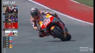 Motogp Amerika 2021  Race  Marquest Tercepat