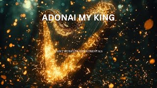 ADONAI MY KING / PROPHETIC HARP WARFARE INSTRUMENTAL / DAVID HARP / BODY HEALING INSTRUMENTAL