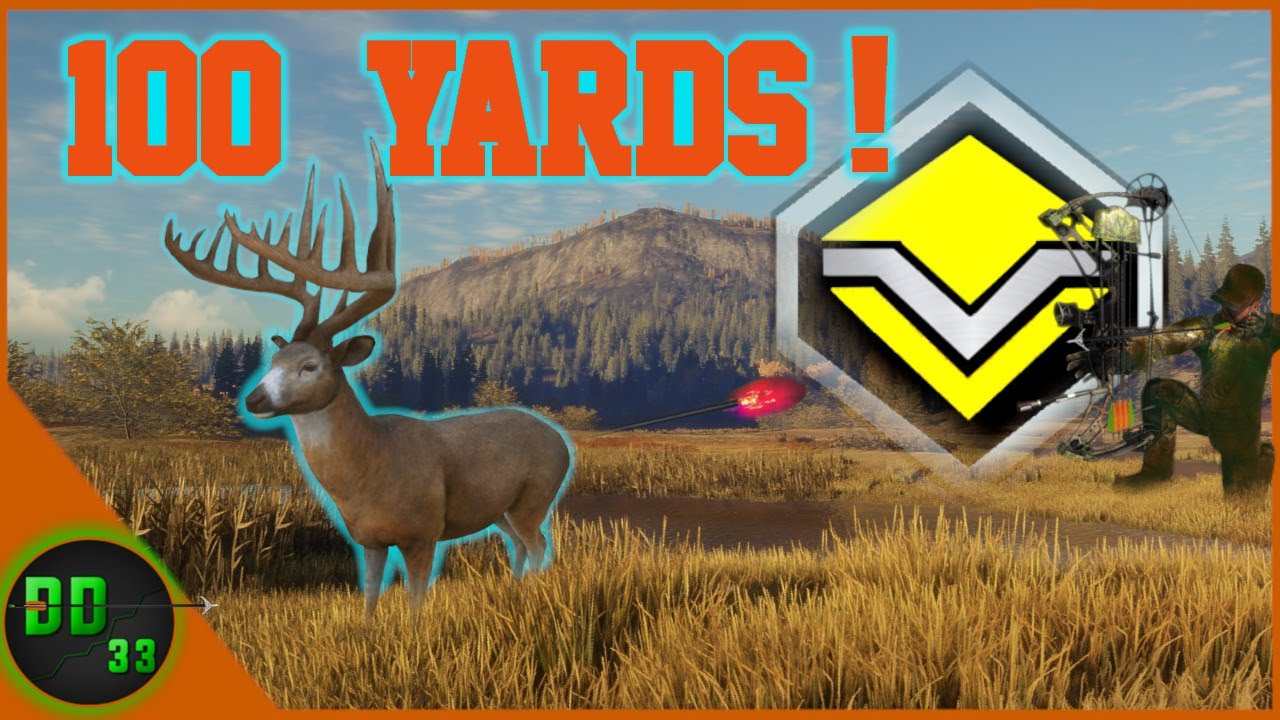 Bow Hunting LONG DISTANCE Whitetails! Call Of The Wild YouTube