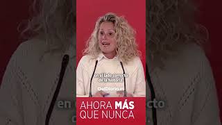 Montse Mínguez: "Hoy alzar la bandera de España es un orgullo a nivel internacional"