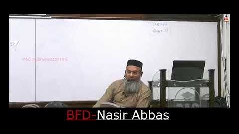CFAP 4 Business Finance Decisions | BFD | Sir Nasir Abbas | Lecture 43 | June 2024 Session
