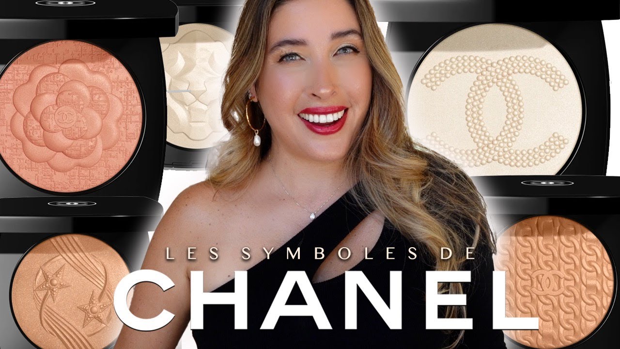CHANEL LES SYMBOLES DE CHANEL HIGHLIGHTERS : Review, Swatches, Application  and Comparisons 