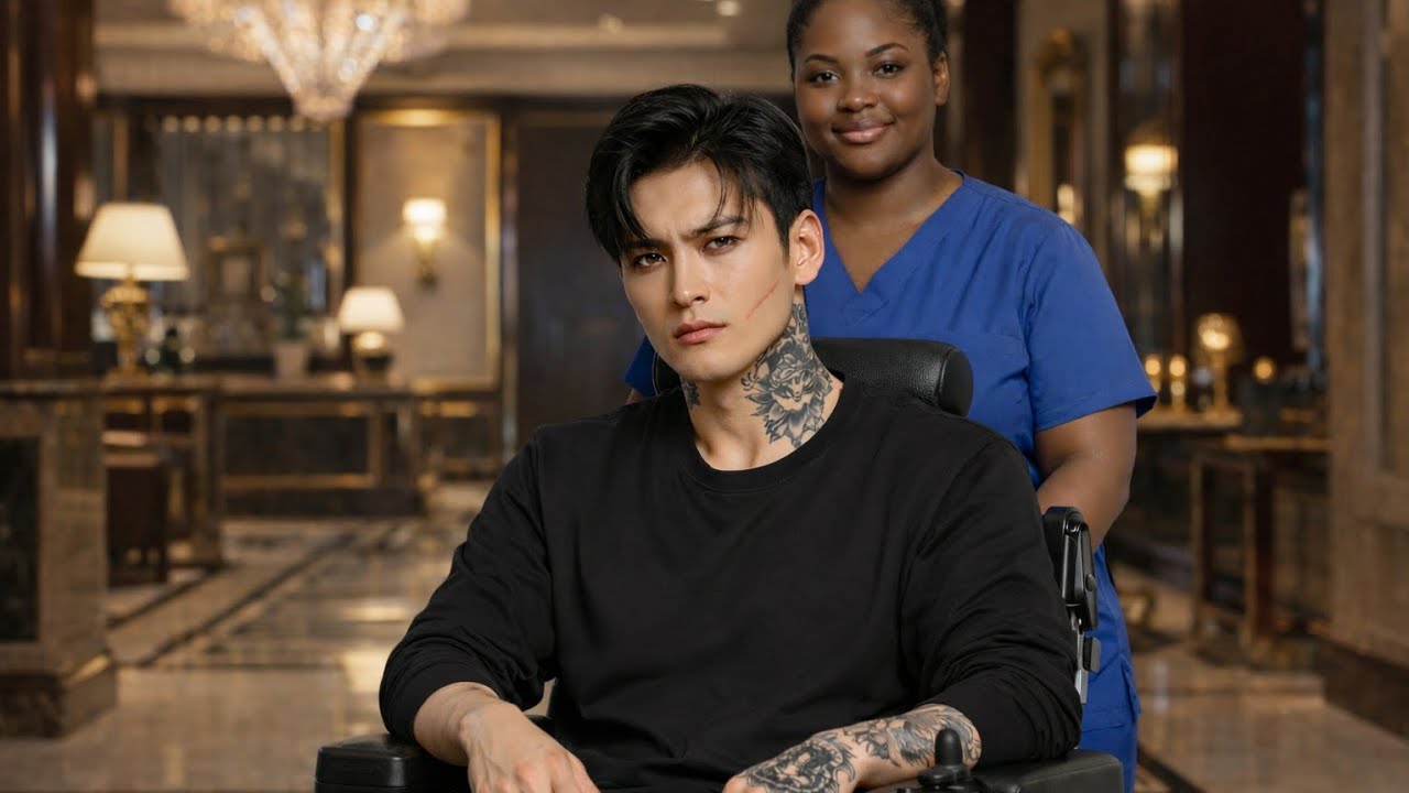Fiancé left paralyzed Korea Mafia billionaire until A chubby black lady care giver showed him kind