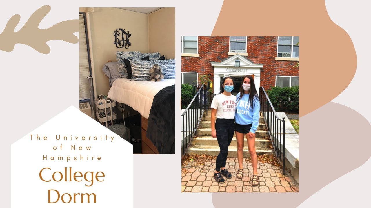 College Dorm Haul University of New Hampshire YouTube