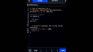 C Programming Example