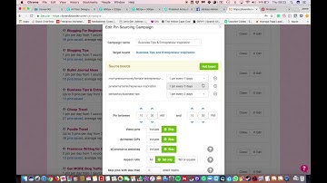 Setting up Boardboosters for Traffic - Reducing Your Pin-Sourcing