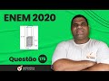🔴. Questão 175 | Prova Amarela | Matemática ENEM 2020 : Num recipiente.