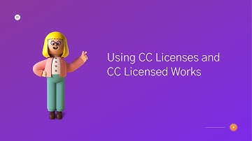Creative Commons: How to apply CC licenses and use CC licensed works