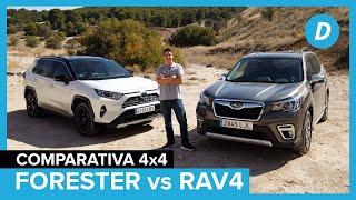 Comparativa 4x4 ¡al límite!: Subaru Forester vs Toyota RAV4 4x4 | Prueba off road | Diariomotor