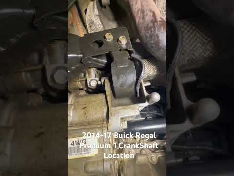 14-17 Buick Regal crank shaft position sensor location #regal #buick #turbo #crankshaft #location
