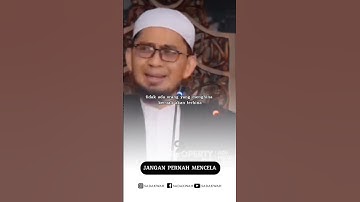 Bahayanya Mencela || Ustadz Adi Hidayat #shorts #ceramah #ustadzadihidayat