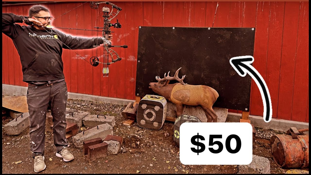 DIY Archery Backstop YouTube