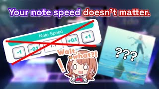 Note Speed can now change DURING SONGS?!?!