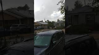 18 minute hail storm Amarillo, TX