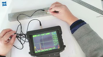 TUD500 ULTRASONIC FLAW DETECTOR 4-  HOW TO MAKE DAC CURVE